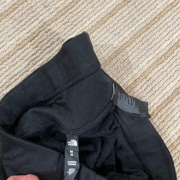 The north face web design fabric black exercise legging size M - Picture 11 of 11